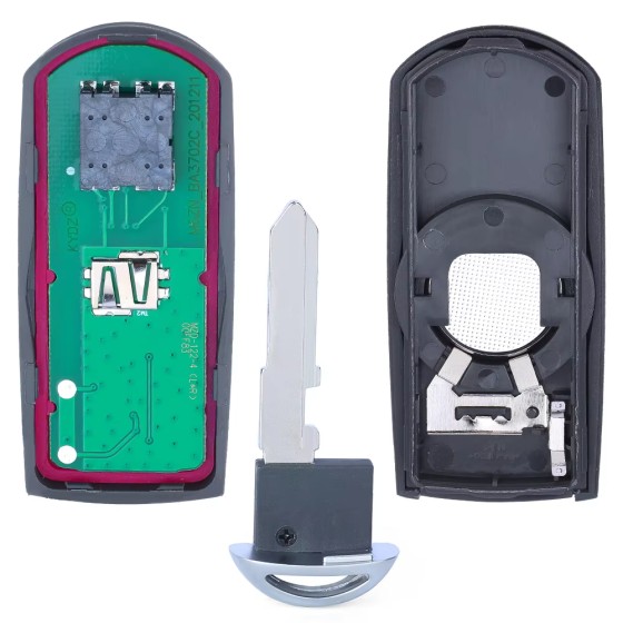 2010-2015 Mazda CX-7 / CX-9 / 4-Button Smart Key w/ Hatch / PN: TEY1-67-5RY / WAZX1T763SKE11A04 (AFTERMARKET)